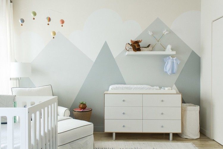 Decorating kids room- 4 DIY wall painting styles