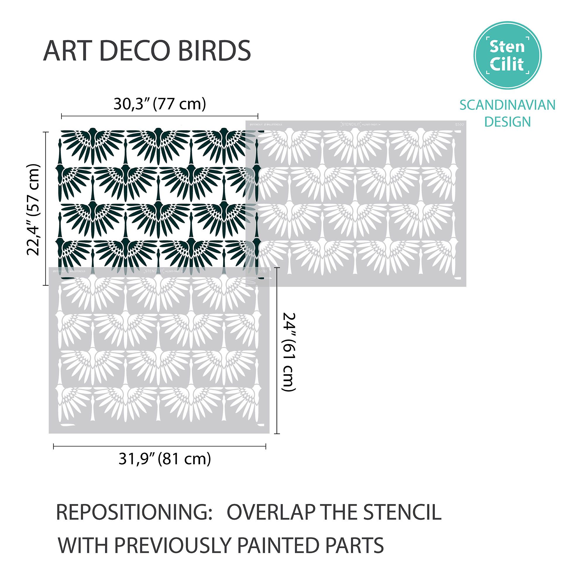 ART DECO BIRDS