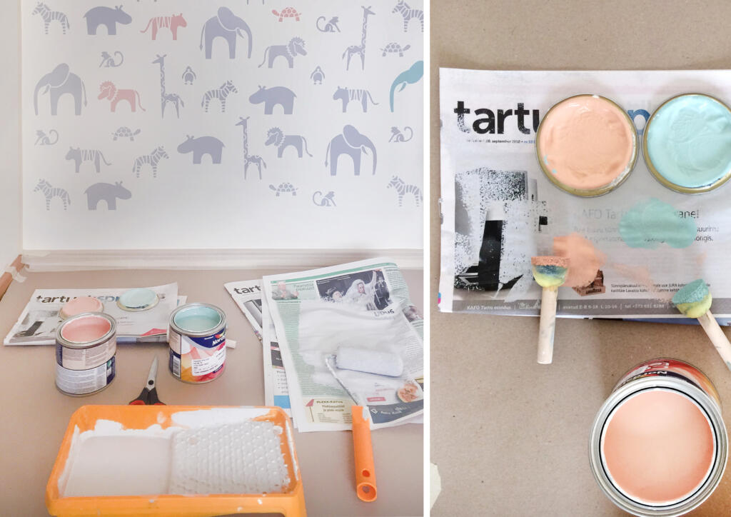 How to stencil a feature wall